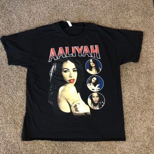 Aaliyah Vintage Style T-shirt XL